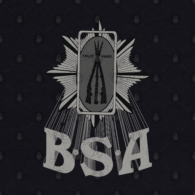Vintage BSA Motorcycles Design by MotorManiac